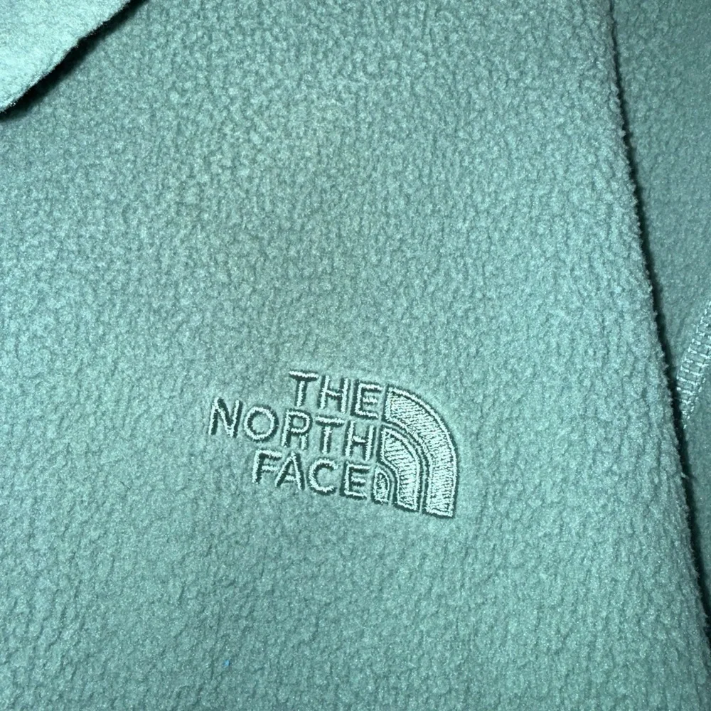 The North Face Two Tone Green Black Fleece Jacket Men’s XL